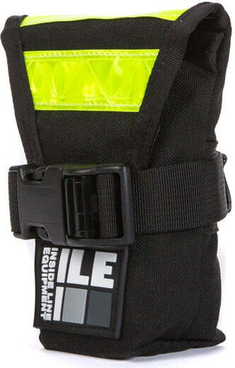 ILE Satulalaukku Musta Cordura heijastimella