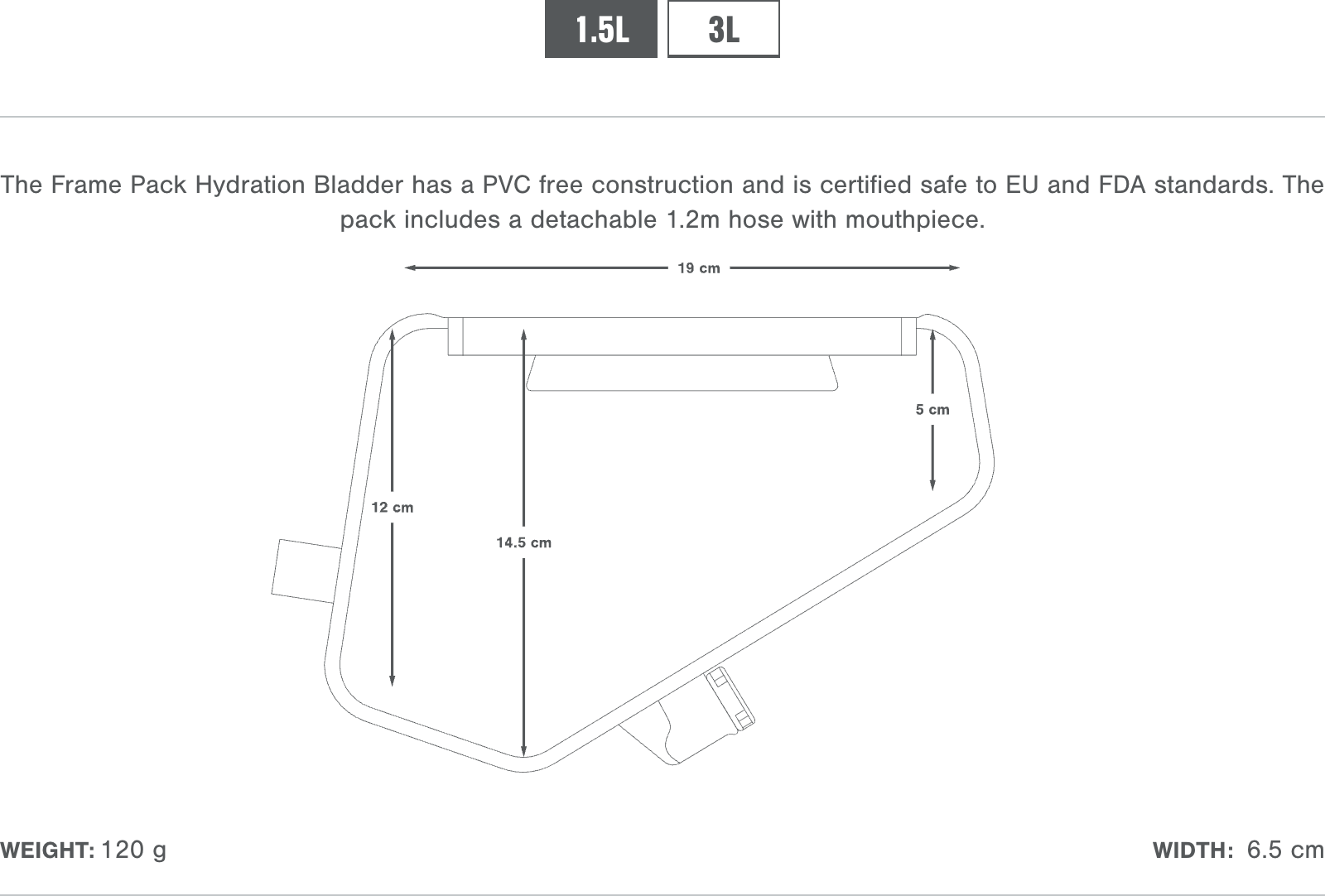 Apidura Juomarakko 1,5ltr