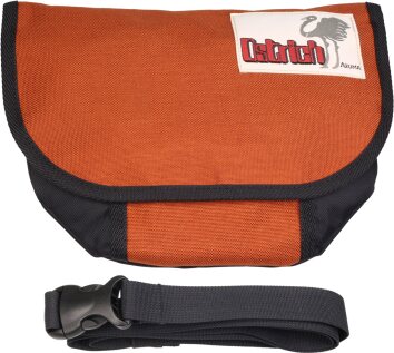 Ostrich Mini messenger vyölaukku Tiili