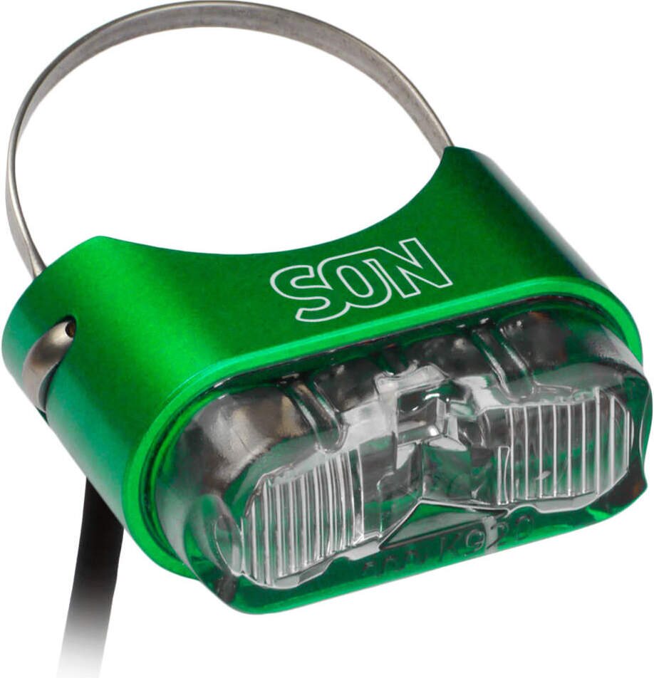 SON Takavalo, satulatolppakiinnityksellä Vihreä