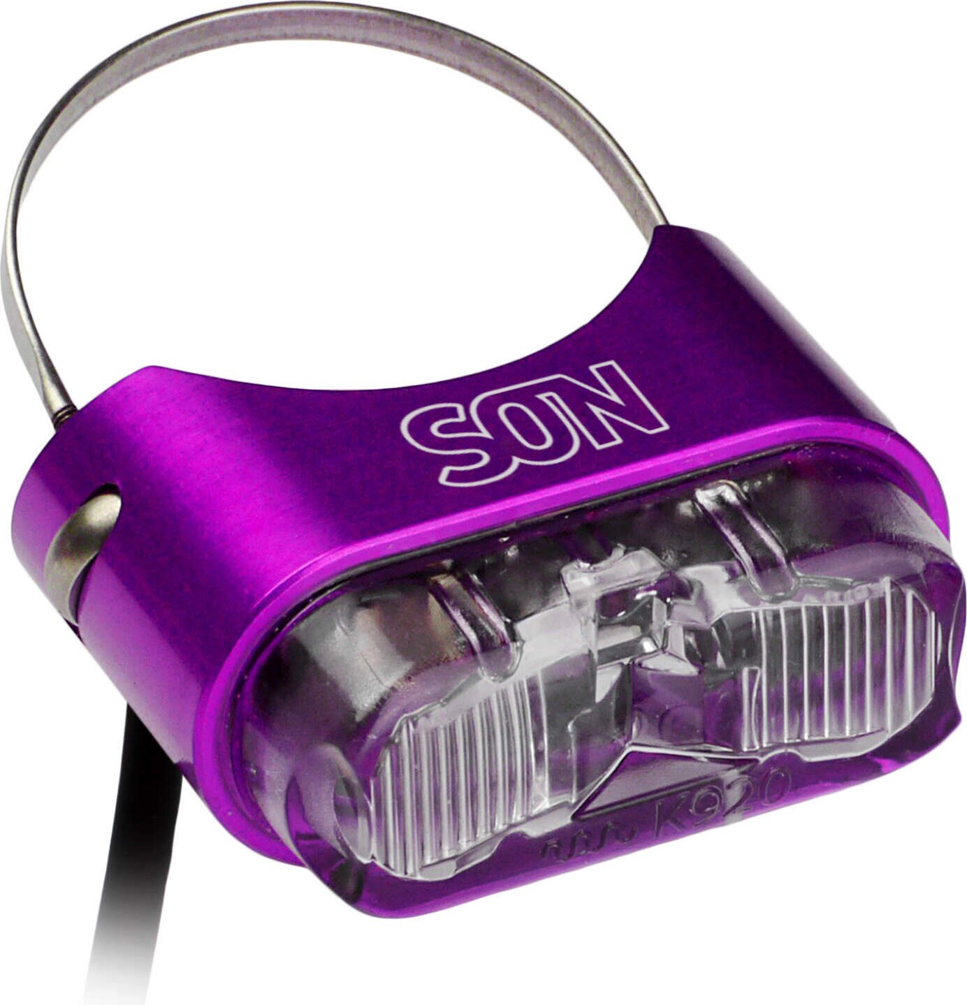 SON Takavalo, satulatolppakiinnityksellä Violetti