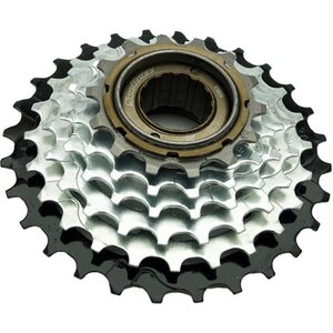 Sunrace vapaaratas - 14-24t, 6v.