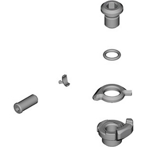 Shimano Etuvaihtajan vaijerin kiinnitys- ja säätöruuviyksikkö FD-5801