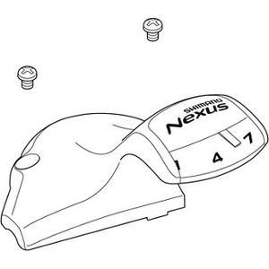 Shimano Nexus 7 Numerokansi SL-7S30, musta