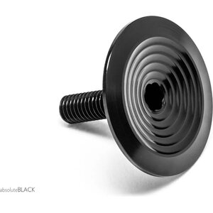 AbsoluteBLACK Top cap - integroitu pultti - musta