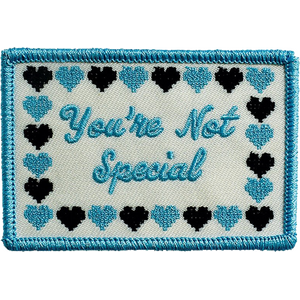 Retro Grade Supply You're not special kangasmerkki