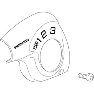 Shimano SL-3S35-E Vaihdenäytön kansi