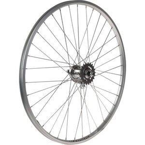 Duell Takakiekko 20-622 - mutteri - jalkajarru - 1v - kirkas Velosteel